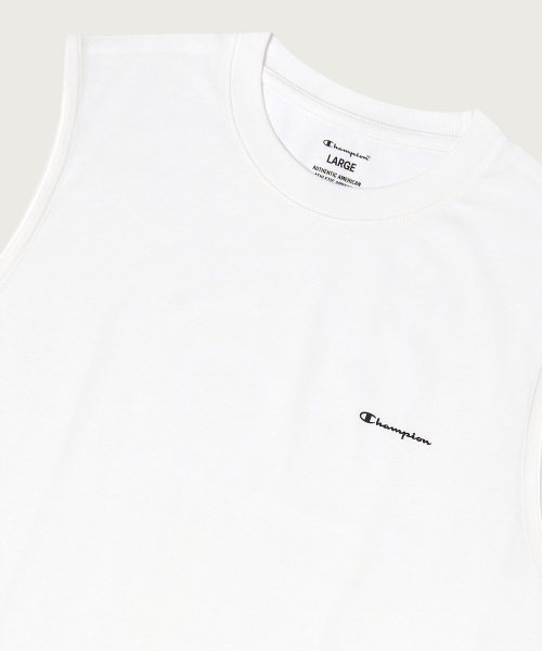 [2pack] 릴렉스핏 크루넥 쿨 슬리브리스 White/Navy