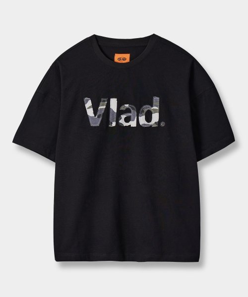 VLAD CUT-OFF APPLIQUE SHORT SLEEVE T-SHIRT_4 COLOR