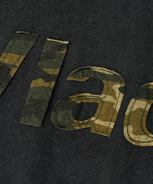 VLAD CUT-OFF APPLIQUE SHORT SLEEVE T-SHIRT_4 COLOR