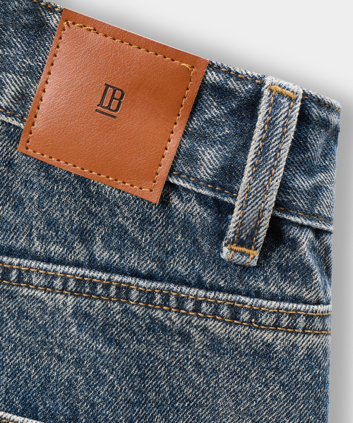 M65 PARACHUTE BERMUDA CURVED DENIM PANTS_2 COLOR
