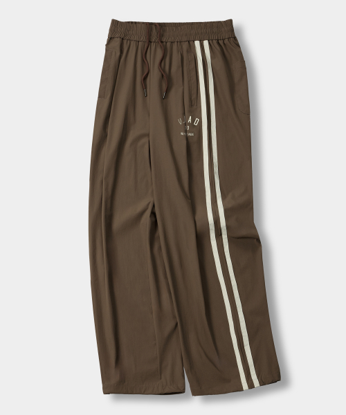 VLAD ONE TUCK CURVED TRACK PANTS_RIPSTOP 3 COLOR