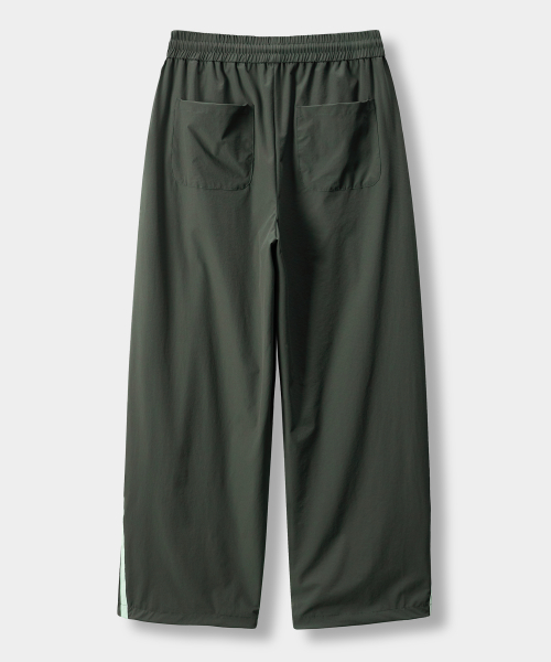 VLAD ONE TUCK CURVED TRACK PANTS_RIPSTOP 3 COLOR