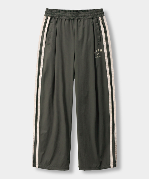 VLAD ONE TUCK CURVED TRACK PANTS_RIPSTOP 3 COLOR