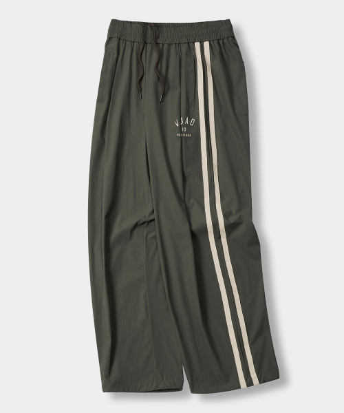 VLAD ONE TUCK CURVED TRACK PANTS_RIPSTOP 3 COLOR
