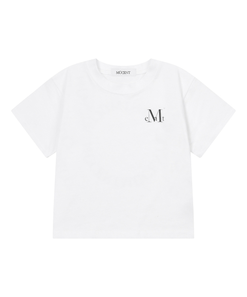 [KIDS] MUCENT SIGNATURE BACK LOGO HALF T (2COLOR)
