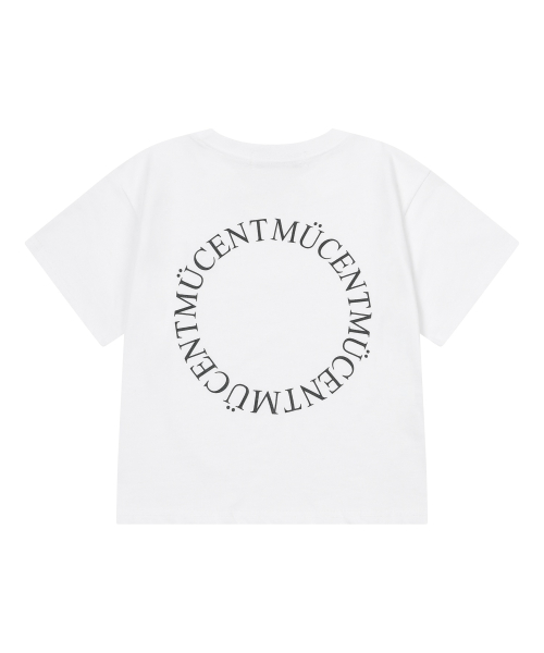 [KIDS] MUCENT SIGNATURE BACK LOGO HALF T (2COLOR)