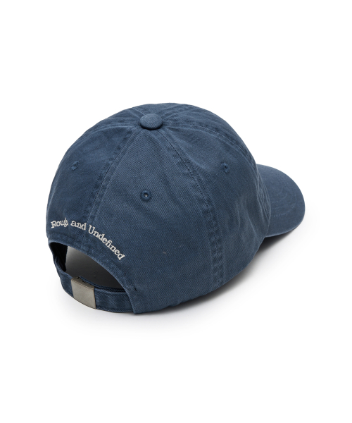 MATIN BLOCK LOGO BALL CAP IN SMOKE BLUE