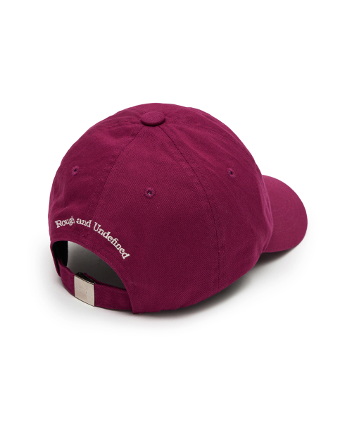 MATIN BLOCK LOGO BALL CAP IN VIOLET