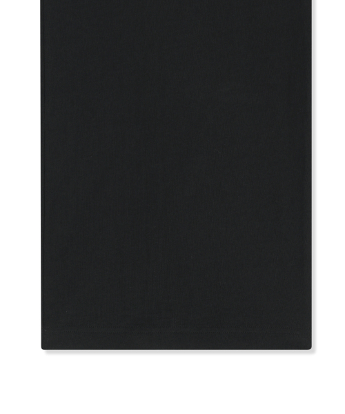 LAYERED SKIRT JERSEY PANTS IN BLACK