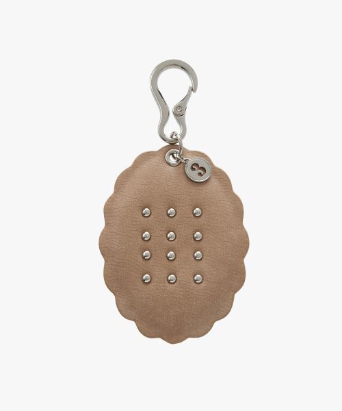 Biscuit Mirror Charm / Beige