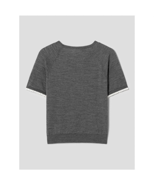 Paola Knit Top Grey (TA5751A063)