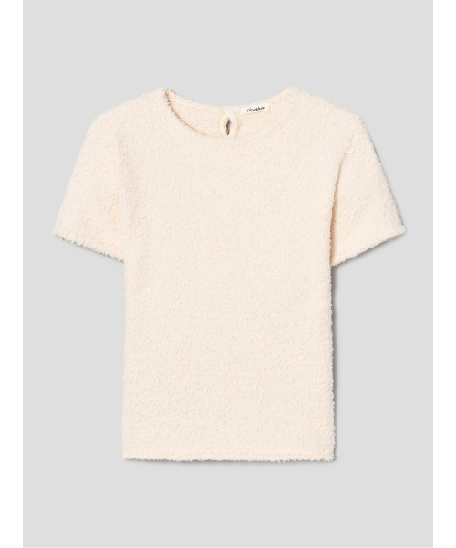 Disco Knit Top Ivory (TA5751A040)
