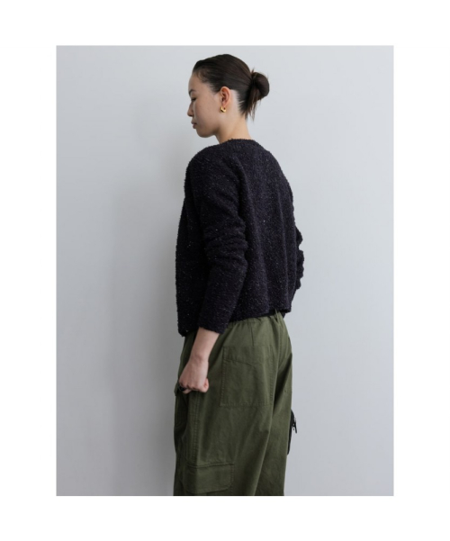 Disco Knit Top Navy (TA5751A04R)