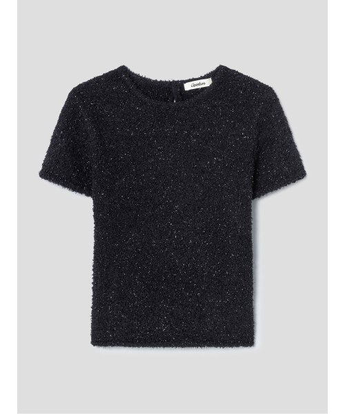 Disco Knit Top Navy (TA5751A04R)