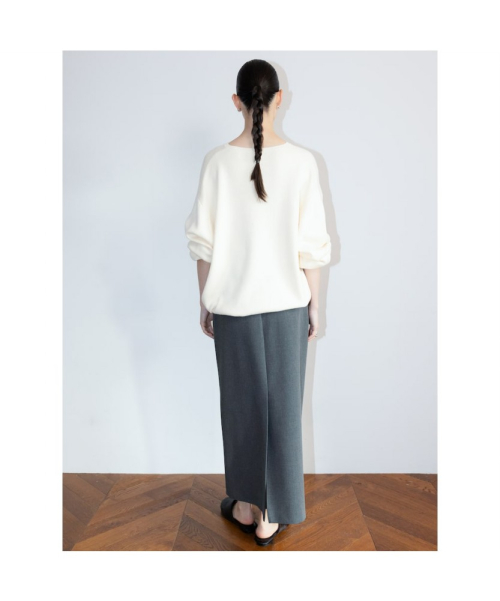 Aperture Boxy Knit Top Ivory (TA6251A040)