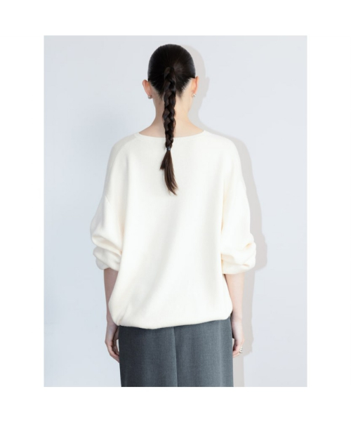 Aperture Boxy Knit Top Ivory (TA6251A040)