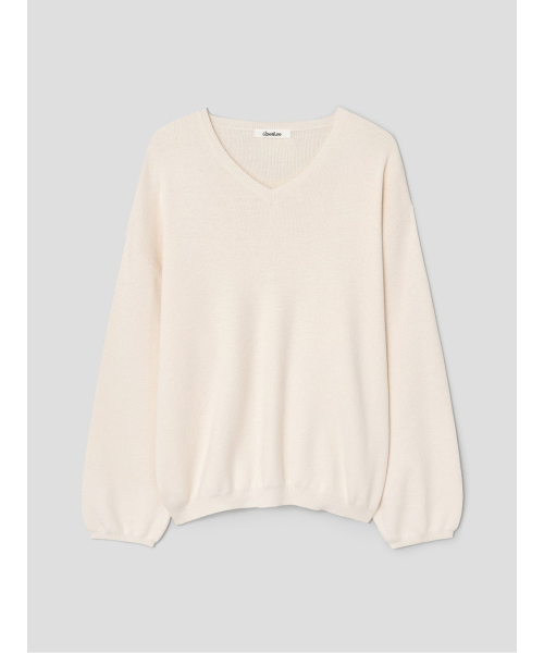 Aperture Boxy Knit Top Ivory (TA6251A040)