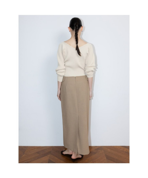 Spring Delia Knit Top Ivory (TA6251A070)