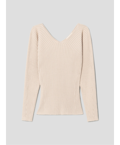 Spring Delia Knit Top Ivory (TA6251A070)