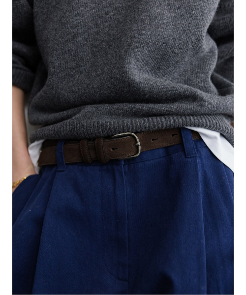 Aperture Suade Belt Brown (TA628ZA02D)