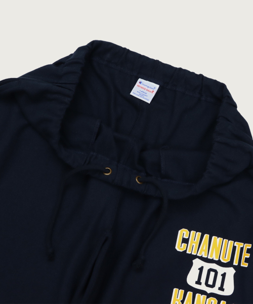 Reverse Weave Graphic Sweat Shorts Navy