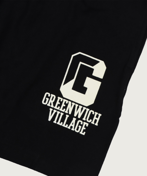 Reverseweave Graphic Sweat Shorts Black