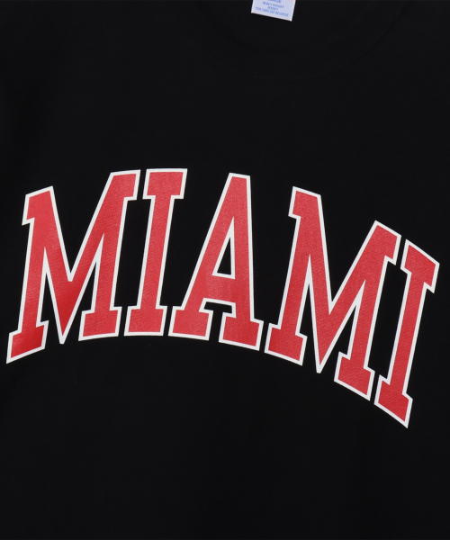 Reverse Weave College Graphic Short Sleeve T-Shirt Black