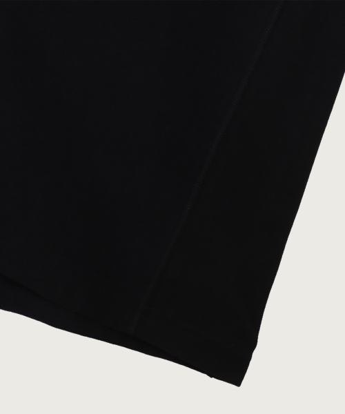 Reverse Weave College Graphic Short Sleeve T-Shirt Black