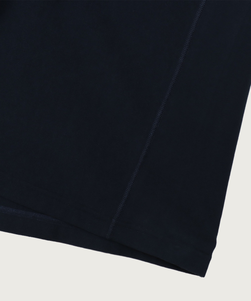 Reverse Weave College Graphic Short Sleeve T-Shirt Navy