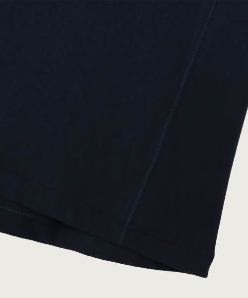 Reverse Weave City Graphic Short Sleeve T-Shirt Navy