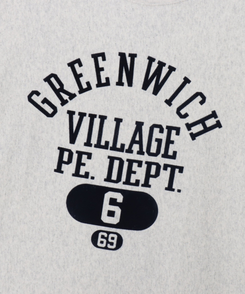 Reverse Weave City Graphic Short Sleeve T-Shirt Oatmeal