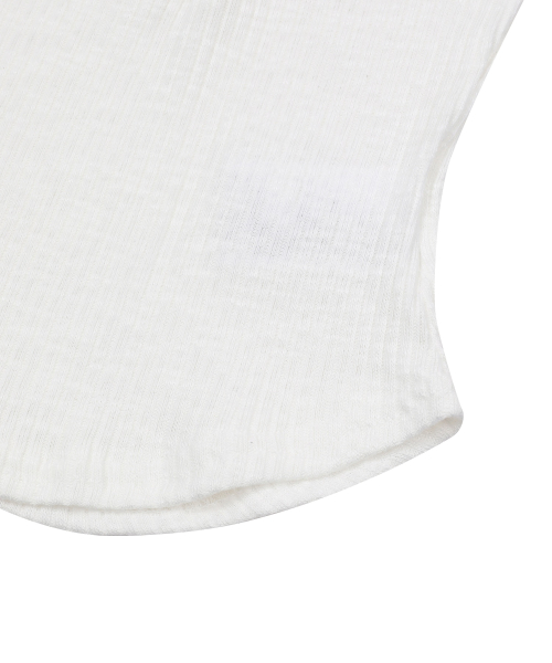 SARON EYELET LACE-UP SLIM FIT HALF T (3COLOR)