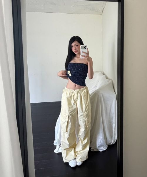 PARACHUTE CARGO PANTS LEMON