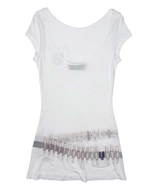 Bullet Gloss Dress White