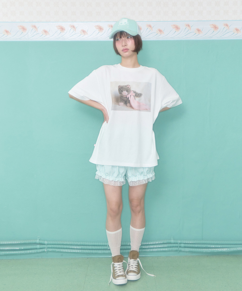 BABY KIRI BOXY T-SHIRT (WHITE)