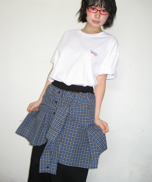 VINTAGE RASPBERRY OVER FIT T SHIRT WHITE