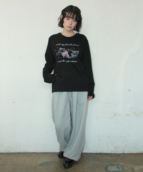 SOFTEST DREAM CAT LONG SLEEVE BLACK