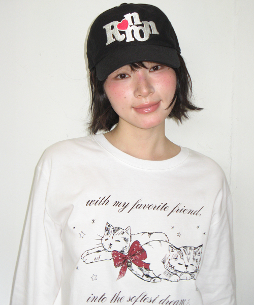 SOFTEST DREAM CAT LONG SLEEVE WHITE