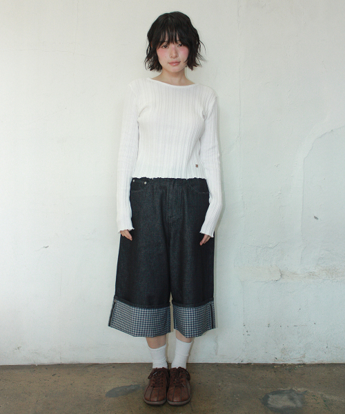 PLEATS SLIM FIT LONG SLEEVE WHITE