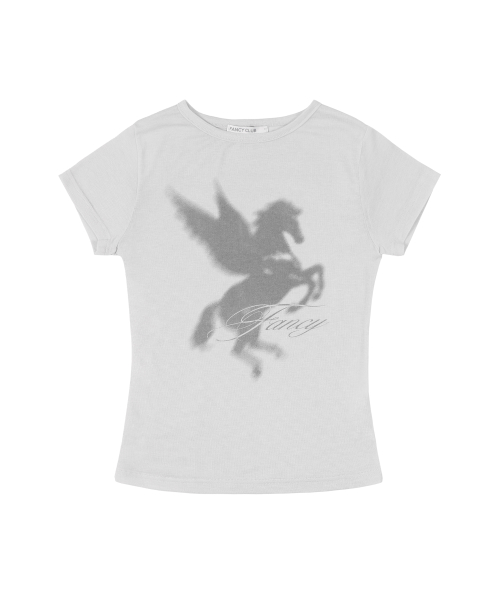 SHADOW PEGASUS TEE (GRAY) F26QB070
