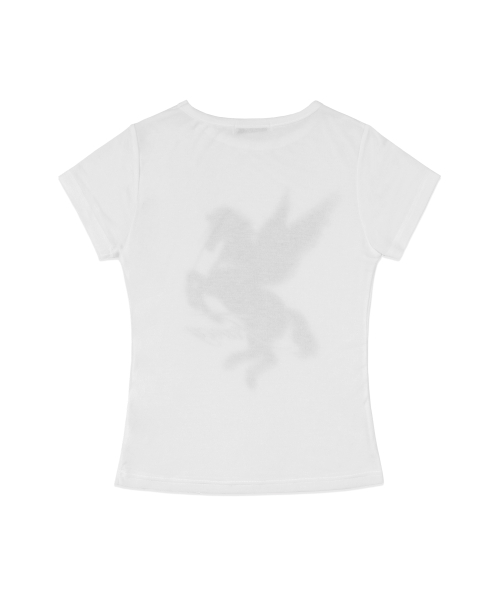 SHADOW PEGASUS TEE (WHITE) F26QB070