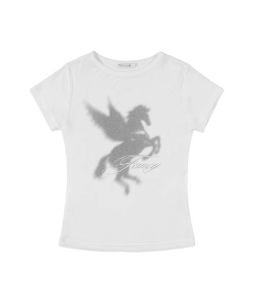 SHADOW PEGASUS TEE (WHITE) F26QB070