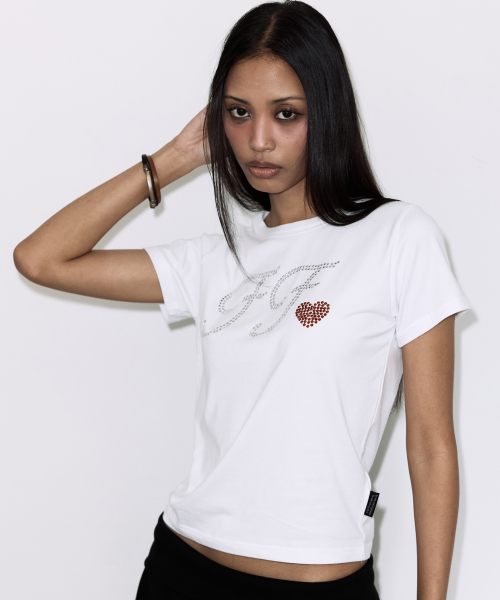 GLINT FF TEE (WHITE) F26QB088