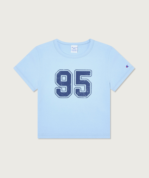 여성 95 크롭 티셔츠 4color
