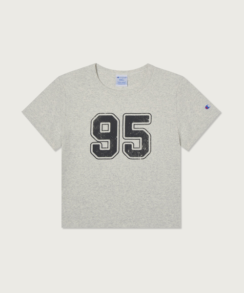 여성 95 크롭 티셔츠 4color