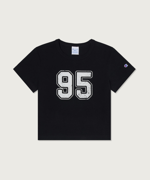 여성 95 크롭 티셔츠 4color