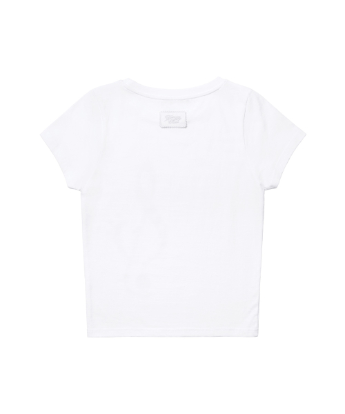 CLEF SYMBOL TEE (WHITE) F26QB143