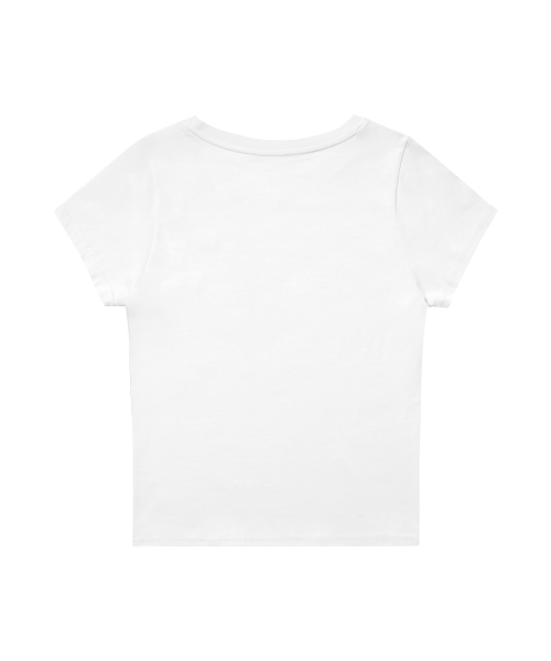 BASS CLEF TEE (WHITE) F26QB402