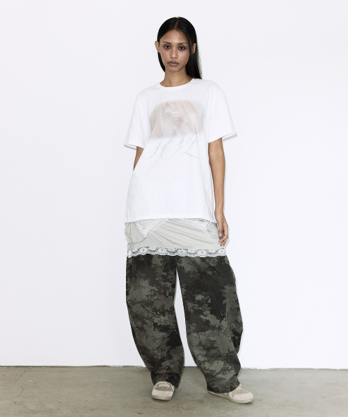 FCL HORSE TEE (WHITE) F26QB119