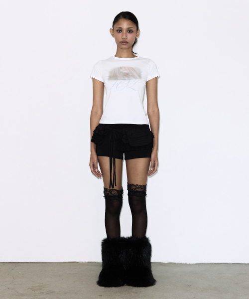 FCL HORSE TEE (WHITE) F26QB119